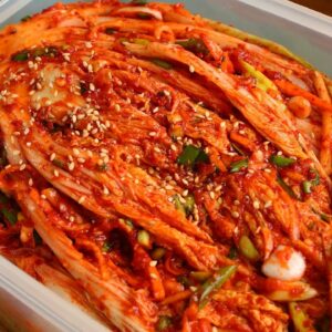 Traditional kimchi recipe (Tongbaechu-kimchi: 통배추김치)