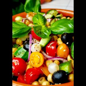 kikkererwten salad | hummus salad | kikkererwten recept