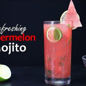 Watermelon Mojito | Watermelon Mocktail | Refreshing Home made Watermelon Juice | Summer Drink