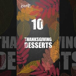 10 Thanksgiving Desserts #shorts