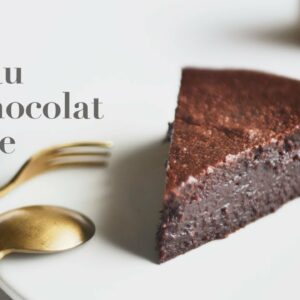 🇫🇷 French Classic Chocolate Cake Recipe: Rich, Soft and super moist. (Gâteau Au Chocolat, ASMR)