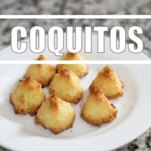 COQUITOS con solo 3 ingredientes coco, azúcar y huevos, receta fácil y rápida (galleta de Coco)