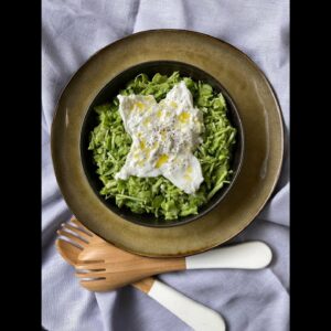 Green goddess salade met burrata (makkelijk recept) | #Shorts