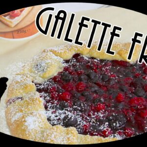 Galette met rood fruit – Recept & Ingrediënten