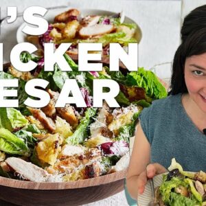 The Best Ever Chicken Caesar Salad | Genius Recipes