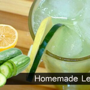 How to Make Homemade Cucumber Lemonade(Using Blender) /Healthy Drinks