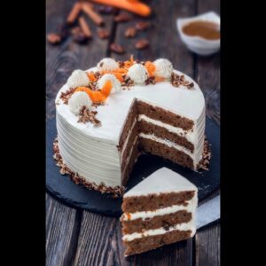 Best Ever Refined Sugar Free Carrot Cake #shorts