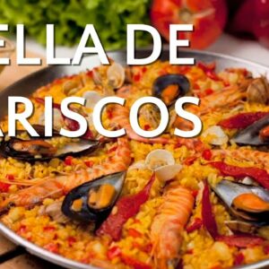 Paella de Marisco – Receta Arroz Brillante Sabroz