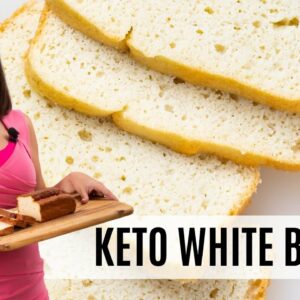 KETO WHITE BREAD: 5 ingredients, light, and fluffy!