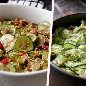 Cucumber Salad 2 ways Recipe By Food Fusion