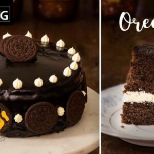 Oreo Cake | Oreo Biscuit Chocolate Cake | Eggless Cake | Oreo Cream Frosting | Chocolate Fudge Cake