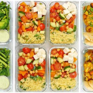 Vegetarian Meal Prep Recipes | Back to School + Healthy + Quick + Easy