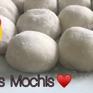 🇯🇵 Mochi 🍡 //recette simple ! (4 ingrédients)// •Ebene•