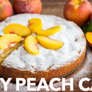 Dessert: How To Make Peach Cake Recipe with Fresh Fruit – Natasha’s Kitchen