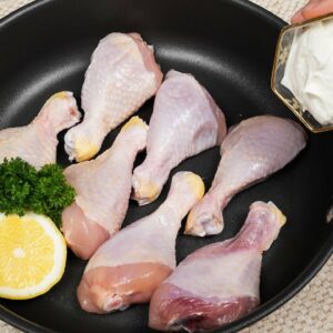 ASMR | Das ist mein Lieblingsrezept! Hähnchenschenkel im Ofen! Einfaches Hähnchenrezept