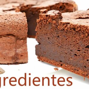 PASTEL de CHOCOLATE con sólo 2 INGREDIENTES 🍫😍🍫(BIZCOCHO con 2 INGREDIENTES) 🍫😍🍫 Receta # 623