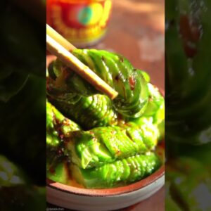 derekkchen – Asian Cucumber Salad (Recipe in the discription)