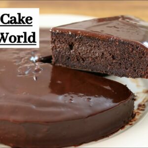 3-Ingredient Chocolate Cake Recipe