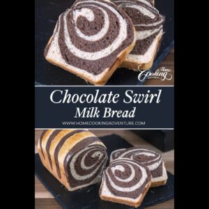 Chocolate Swirl Milk Bread #shorts
