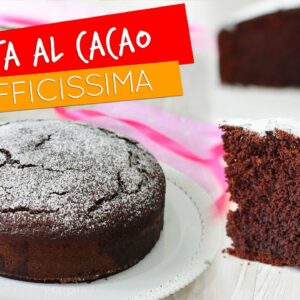 Torta al cacao ALTA E SOFFICE – Ricetta semplice