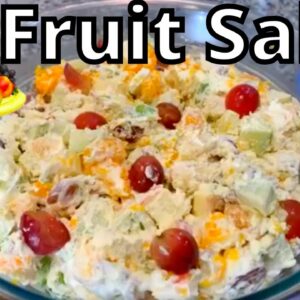 How to make a Fresh Holiday Fruit Salad