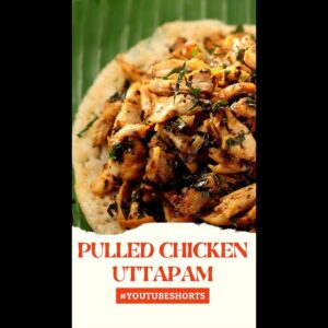 Pulled Chicken Uttapam | #Shorts | Sanjeev Kapoor Khazana