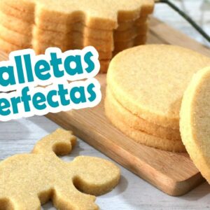 GALLETAS de Mantequilla PERFECTAS 💗 CORTADORES Tips | Receta by MARIELLY
