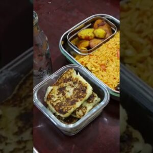 Deepi lunch box|14sep22 #week11#day56 #umaslifestyle|Wednesdaymenu|tomato rice, sambar, potato fry