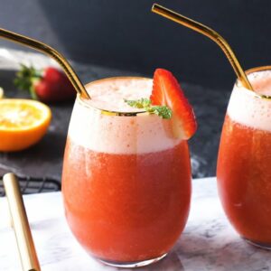 Strawberry Orange Juice Recipe By Food Fusion