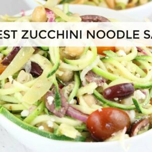 The Two Best Zucchini Noodle Salad Recipes