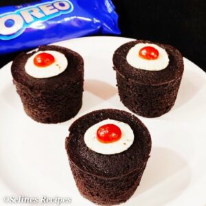 Oreo Chocolate Cupcake 2 ingredients only | How to Make Easy Chocolate Cake |