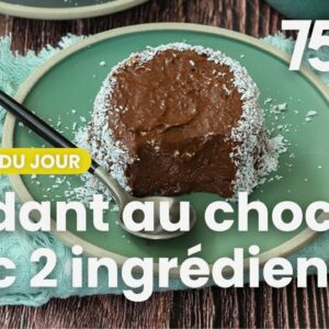 Vidéo de la recette du fondant au chocolat avec 2 ingrédients – 750g