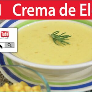 SOPA DE CREMA DE ELOTE | Vicky Receta Facil