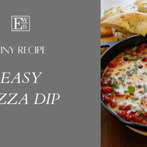 Easy Pizza Dip! #shorts