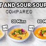3 Hot and Sour Soup Recipes COMPARED (Instant vs Vegan vs Chef’s Version) | Sorted Food