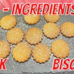 3 Ingredients Easy Butter Biscuits