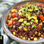 Black Rice Salad | Corn Salad | Quick And Easy Salad Recipe | Yummy Salad Recipe By Smita