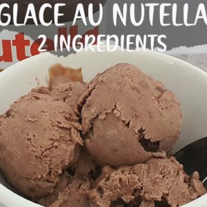 RECETTE : Glace au Nutella 2 ingrédients **FITRAHMA**