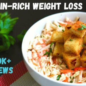 HIGH PROTEIN WEIGHT LOSS SALAD | Paneer Salad Recipe –  Easy and Healthy | DIET FRIENDLY VEG SALAD
