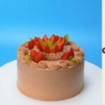 Strawberry Decorating Chocolate Cake