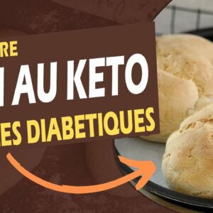 Recette de pain Keto à 2 ingrédients (adapté au diabète)