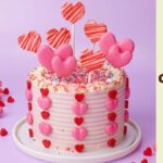 Sweet Heart Birthday Cake Decorating Idea