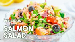 The BEST Salmon Salad Recipe you’ll ever make! #AD