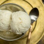 Litchi Ice Cream Recipe | How to make Lychee Ice Cream ~ 3 Ingredient Ice Cream