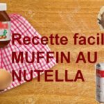 Recette 3 ingrédients : MUFFIN AU NUTELLA