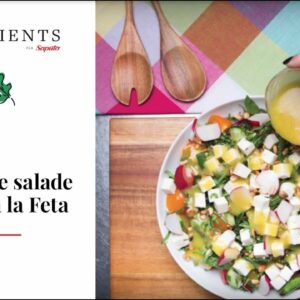 Recette de salade estivale à la feta | Ingrédients par Saputo