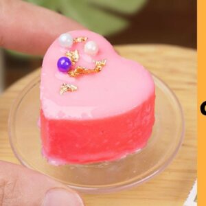 Fancy Miniature Heart Cake #YumupMiniature