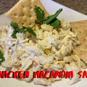 HOW TO MAKE CHICKEN MACARONI SALAD