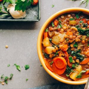 1-Pot Everyday Lentil Soup | Minimalist Baker Recipes