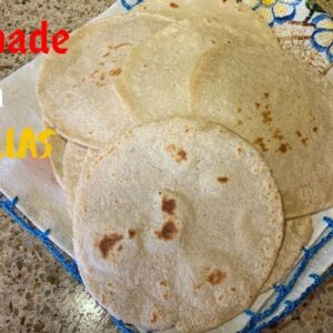 HOW TO MAKE HOMEMADE CORN TORTILLAS